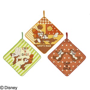 特価品 処分 ディズニー チップ＆デール ハチャメチャナッツ ループタオル 3枚組 タオル