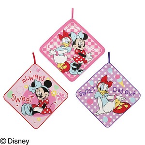 特価品 処分 ディズニー ミニー スイーツライフ ループタオル 3枚組 タオル