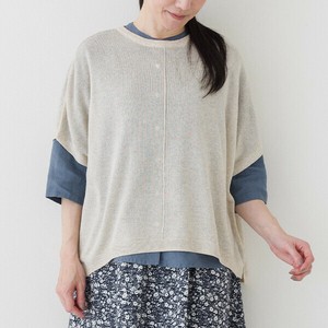Vest/Gilet crea delice Linen-blend [S/S NEW]