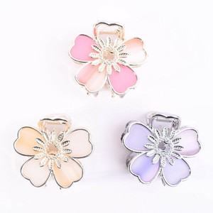 【オリジナルデザイン】お花のバンスクリップ