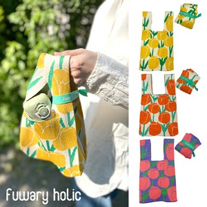 【Global Arrow】Fuwary holic ニットトートバッグ