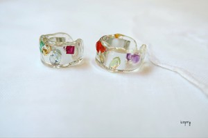 Clip-On Earrings Ear Cuff silver Narrow