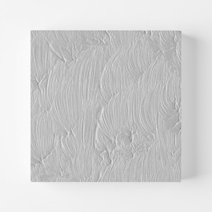 正方形キャンバスパネル 【 texture print GLAY 】北欧　インテリア プリントアートパネル 抽象画