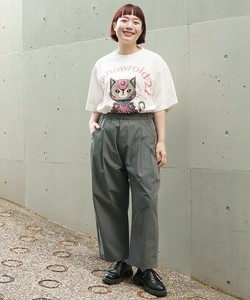 【2025春夏新作】シャカッとタックPT（大きいサイズ）