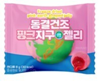 フリーズドライ地球型グミ 〜ストロベリー味(無果汁)〜韓国で累計500万個以上の発売実績