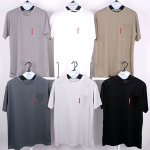 T-shirt Absorbent T-Shirt Quick-Drying cool Pocket Men's 7-colors