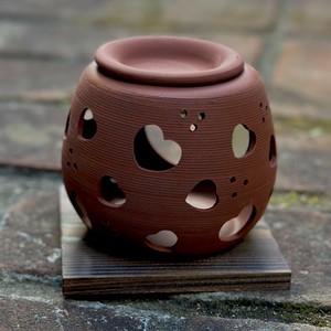 常滑烧 精油用品 爱心 日本制造