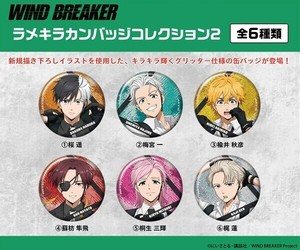 TVアニメ『WIND BREAKER』ラメキラカンバッジコレクション2