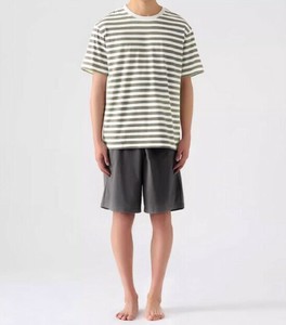 パジャマ 2点セット 半袖 ショートパンツ ラウンドネック  夏 ゆったり 快適 男女兼用 ファッション BQ7030