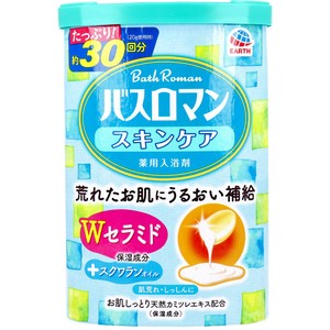 バスロマン スキンケア 薬用入浴剤 Wセラミド 600g