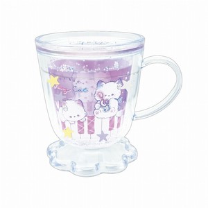 ■2025SS　新作■　カフェ型グリッターカップ　ミュージックフェアリーキャット