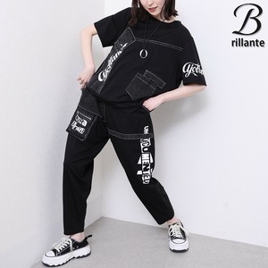 ロゴパッチステッチTシャツ＆パンツ 別売り 2025ss春夏　BRILLANTE東京（195954・195955）