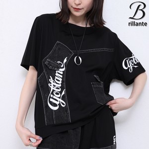 ロゴパッチステッチTシャツ＆パンツ 別売り 2025ss春夏　BRILLANTE東京（195954・195955）