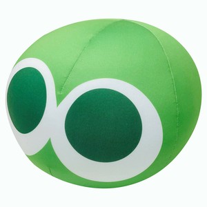 【ぷよぷよ】もちもちダイカットクッション　みどりぷよ