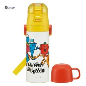 Water Bottle Skater Compact Stainless Steel Bottle 2-way