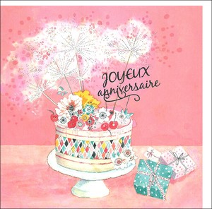 Greeting Card Cake Message Card [2025 NEW]