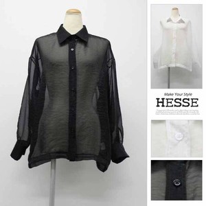 Button Shirt/Blouse Soft 2-colors