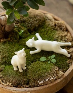 ユニーク 猫の置物 置物 猫「2025新作」