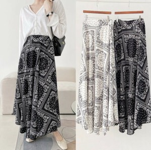 Skirt Ethnic Pattern [S/S NEW]