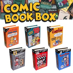 Small Item Organizer Garfield Book betty boop Storage Box