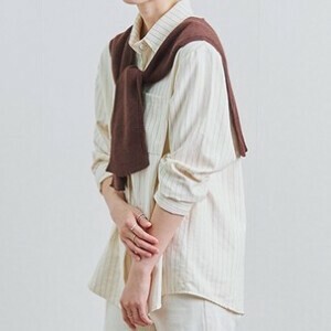 【SDギャザリング】SETアイテム ニットショール＆ストライプシャツセット ストール プロデューサー巻き