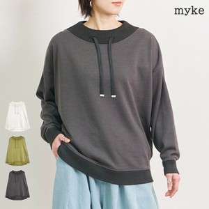 [SD Gathering] Sweatshirt High-Neck Ribbed Knit