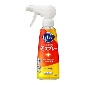 キュキュット CLEAR泡スプレー オレンジの香り 本体 280ml