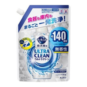 食器洗い乾燥機専用キュキュットウルトラクリーン　無香性　つめかえ用 770g