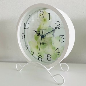 Table Clock White Made in Japan Made in Japan