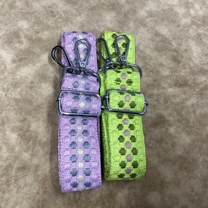 ショルダーストラップ　バッグストラップ　ベルト　ドット　カラフル