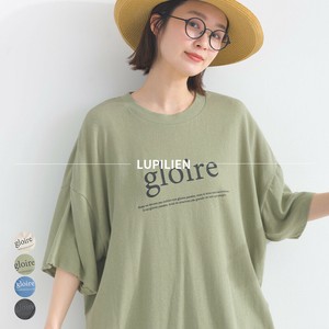 T-shirt T-Shirt Printed Short Sleeve Cut-and-sew [S/S NEW]