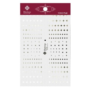 ビューティーネイラー プロフェッショナル リアルデコシール メタリックシルバー RDS-10