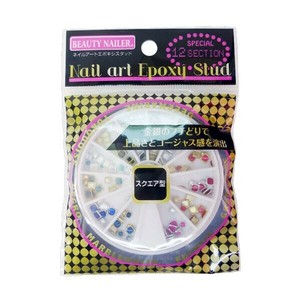 ビューティーネイラー nail art epoxy stud square NAA-38