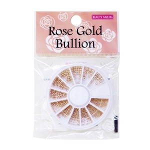 ビューティーネイラー ローズゴールドブリオン 6 SIZE MIX ROSE-0