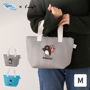 【2025年新作】PINGU ピングー 松本セイジ メッシュ保冷トート M ランチバッグ 保冷
