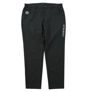 SY32 by SWEET YEARS ビッグサイズ メンズ エンボスストレッチパンツ ブラック  3L 4L 5L 6L