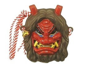 【お祭り・縁日・イベント】ノンキャラクター ミニお面 はまはげ