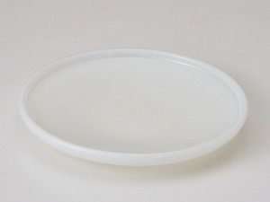 2025年新作 ♦松ヶ岡ガラス 【 MILK GLASS シリーズ 】ミルキーホワイトディナープレート