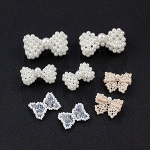 デコパーツ　デコグッズ　DIY デコパーツ 樹脂　リボン　アクセサリー材料　手芸 パーツ ヘアアクセサリー