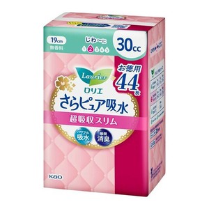 【医薬部外品】ロリエ　さらピュア吸水　超吸収スリム　30cc 44枚