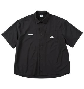 ELEMENT ビッグサイズ メンズ WATER半袖シャツ ブラック  3L 4L 5L 6L