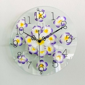 Wall Clock Purple Made in Japan Made in Japan