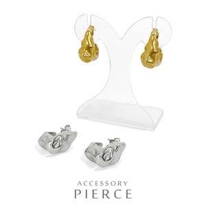 Pierced Earrings Gold Post Stainless Steel Stainless Steel