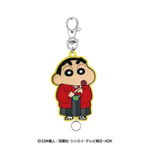 クレヨンしんちゃん NipponArt ラバーリールキーホルダー（しんのすけ）