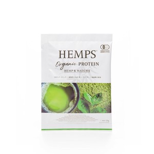 【個包装単品】HEMPS オーガニックプロテイン ヘンプ&抹茶 個包装（25g×1袋）