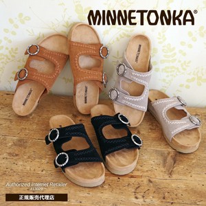 【MINNETONKA】リゾートサンダル ダブルベルトサンダル フラットサンダル