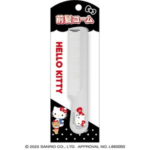 ■2025SS　新作■　HELLO KITTY　マスコット付き前髪コーム　13