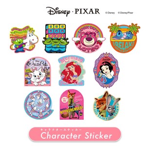 アウトドアステッカー"ディズニー"  ピクサー　キャラクターステッカー(大)