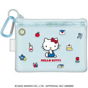 ■2025SS　新作■　HELLO KITTY　カラビナ付きクリアポーチ　4