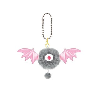 ■2025SS　新作■　ぺたふれキーホルダー　もんすたー/ブラック